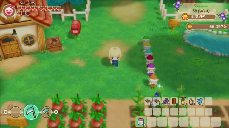 Remake of the game Story of Seasons: Friends of Mineral ...